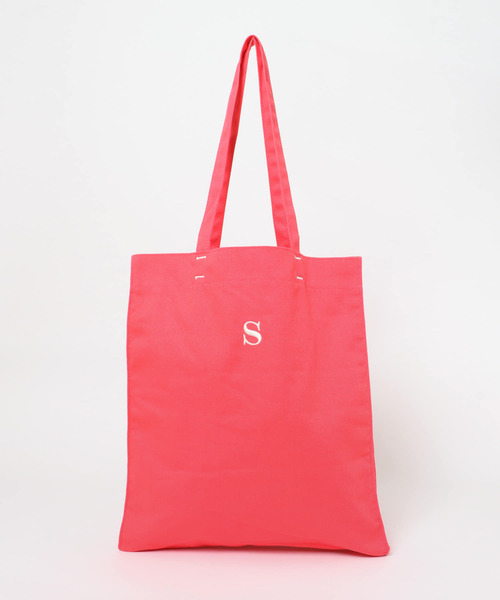 URBAN RESEARCH Sonny Label（アーバンリサーチサニーレーベル）の「カラバリホビートートバッグ（トートバッグ・レディース・パープル/グリーン/ブルー/オレンジ/レッド/オフホワイト/イエロー/ブラック/ピンク・ONE）」の20枚目の写真