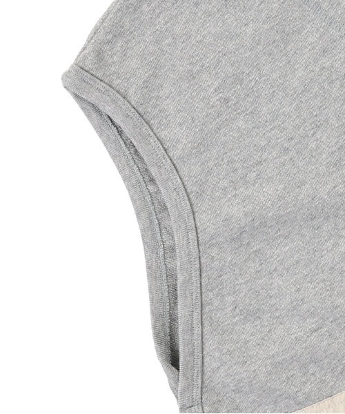 GROOVY COLORS（グルービーカラーズ）の「裏毛 サイドオープンベスト（ベスト・キッズ・グレー・130）」の8枚目の写真