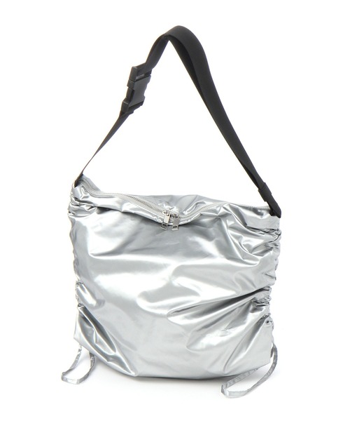 LAKOLE(ラコレ)の「サイドギャザーショルダーBAG / 991655(ショルダーバッグ・レディース・ホワイト/ブラック/シルバー/その他・FREE)」の10枚目の写真