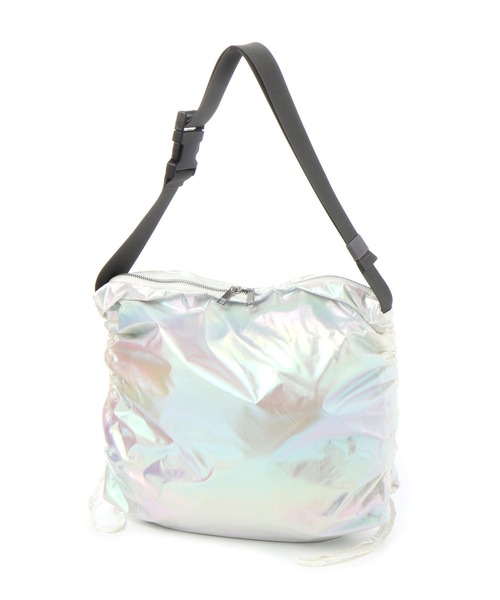 LAKOLE(ラコレ)の「サイドギャザーショルダーBAG / 991655(ショルダーバッグ・レディース・ホワイト/ブラック/シルバー/その他・FREE)」の5枚目の写真