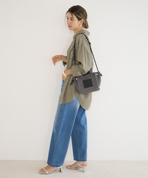 BAYFLOW（ベイフロー）の「ボンディングショルダー（ショルダーバッグ・レディース・ピンク/ブラック/グレー/ブルー・FREE）」の5枚目の写真