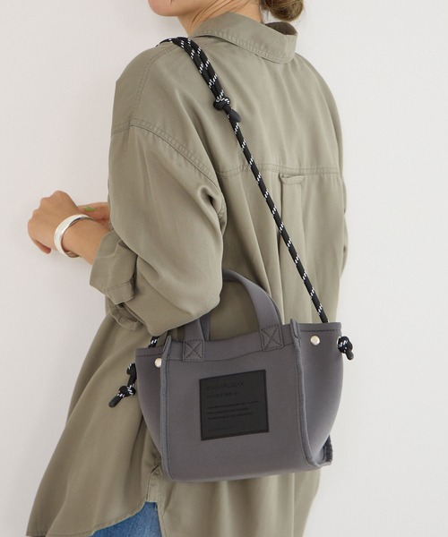 BAYFLOW（ベイフロー）の「ボンディングショルダー（ショルダーバッグ・レディース・ピンク/ブラック/グレー/ブルー・FREE）」の6枚目の写真