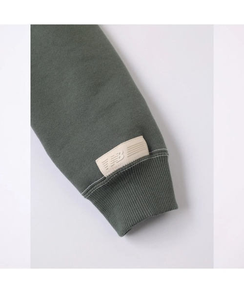 NEW BALANCE(ニューバランス)の「1000 スウェットクルー オーバーサイズフィット(スウェット・メンズ・グレー/ダークグレー・X-LARGE/MEDIUM/LARGE/SMALL)」の6枚目の写真