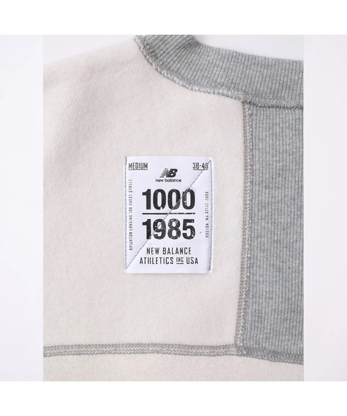 NEW BALANCE(ニューバランス)の「1000 スウェットクルー オーバーサイズフィット(スウェット・メンズ・グレー/ダークグレー・X-LARGE/MEDIUM/LARGE/SMALL)」の15枚目の写真