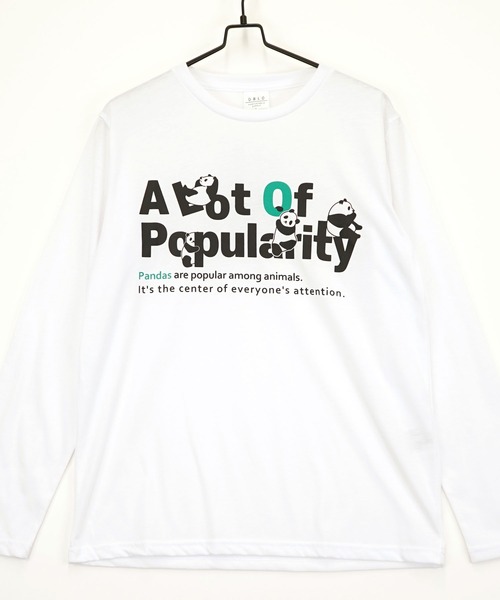 FUNALIVE(ファンアライブ)の「アニマルプリント ロングスリーブTシャツ(Tシャツ/カットソー・メンズ・ブラック系/ブルー系/ホワイト/ホワイト系4/ブルー/ブラック系2/ホワイト系3/ブラック系4/ホワイト系2/ホワイト系/ホワイト系1/ミント/ベージュ系/ブラック系1/ブラック/ネイビー/ラベンダー/グレイッシュベージュ/ライトグリーン系/パープル系/ネイビー系1/ネイビー系/ベージュ系1/ブラック系3・LL/L/M)」の5枚目の写真