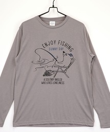 アニマルプリント ロングスリーブTシャツ