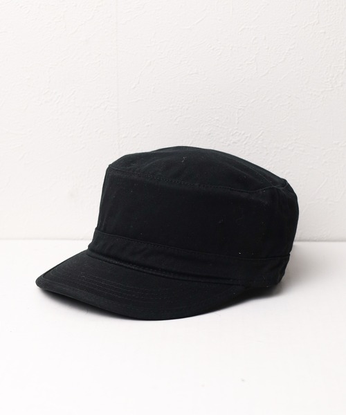 newhattan（ニューハッタン）の「【newhattan】work cap -twill-（キャップ・レディース・ブラック/カーキ/オリーブ/チャコールグレー・ONE SIZE）」の2枚目の写真