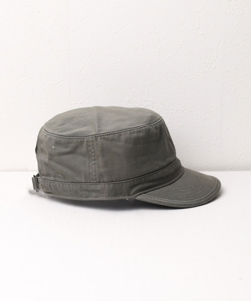 newhattan（ニューハッタン）の「【newhattan】work cap -twill-（キャップ・レディース・ブラック/カーキ/オリーブ/チャコールグレー・ONE SIZE）」の11枚目の写真
