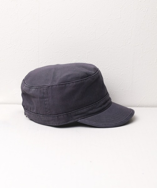 newhattan（ニューハッタン）の「【newhattan】work cap -twill-（キャップ・レディース・ブラック/カーキ/オリーブ/チャコールグレー・ONE SIZE）」の6枚目の写真