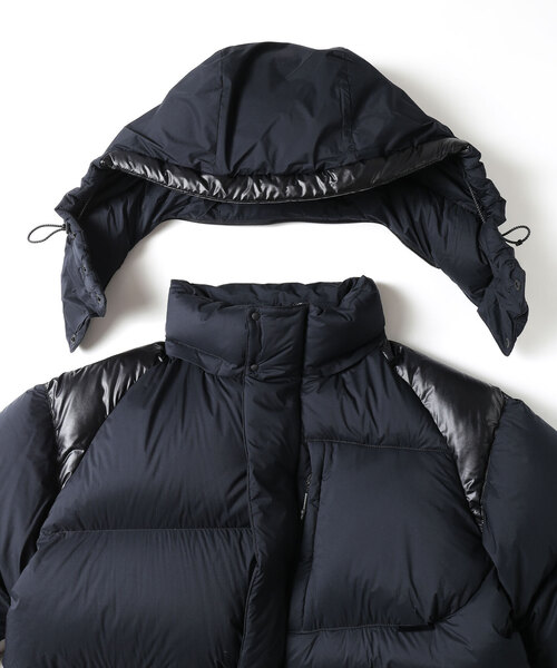 ALLIED FEATHER+DOWN（アライドフェザーダウン）の「【ALLIED FEATHER&DOWN / アライド フェザー&ダウン】 UL  Bulky Down Jacket（ダウンジャケット/コート・メンズ・ブラック/ホワイト・SMALL/MEDIUM/LARGE）」の20枚目の写真