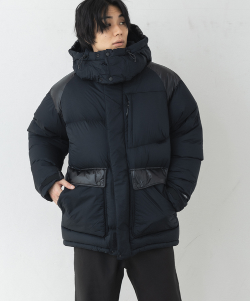 ALLIED FEATHER+DOWN（アライドフェザーダウン）の「【ALLIED FEATHER&DOWN / アライド フェザー&ダウン】 UL  Bulky Down Jacket（ダウンジャケット/コート・メンズ・ブラック/ホワイト・SMALL/MEDIUM/LARGE）」の14枚目の写真