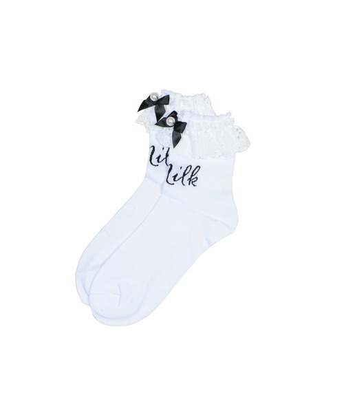 MILK（ミルク）の「パール Ribbon ソックス（ソックス/靴下・レディース・C/D/A/B・FREE）」の5枚目の写真