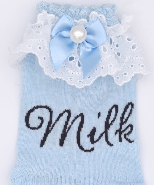 MILK（ミルク）の「パール Ribbon ソックス（ソックス/靴下・レディース・C/D/A/B・FREE）」の8枚目の写真