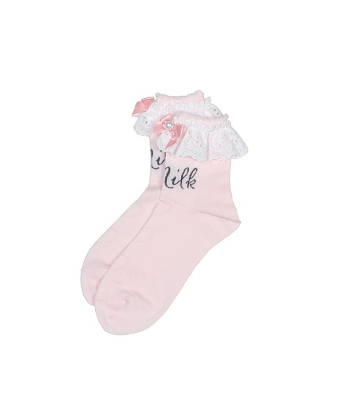 MILK（ミルク）の「パール Ribbon ソックス（ソックス/靴下・レディース・C/D/A/B・FREE）」の20枚目の写真