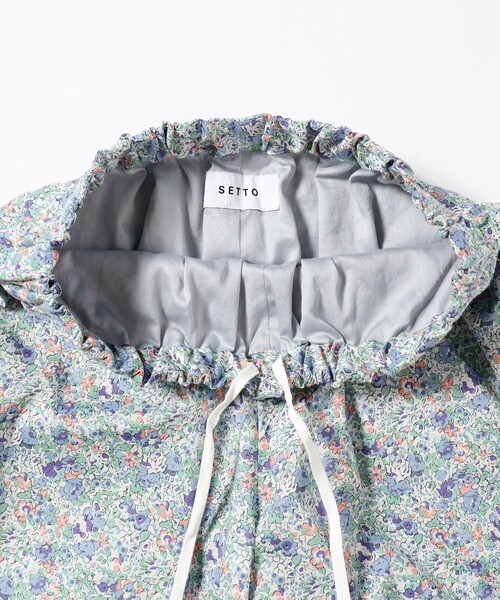 SETTO（セット）の「SETTO / LIBERTY EASY PANTS リバティ イージーパンツ（その他パンツ・レディース・サックスブルー・ONE SIZE）」の6枚目の写真