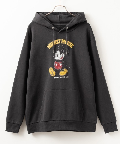 ☆ ディズニーパーカー ミッキーマウスプリント ワンポイント