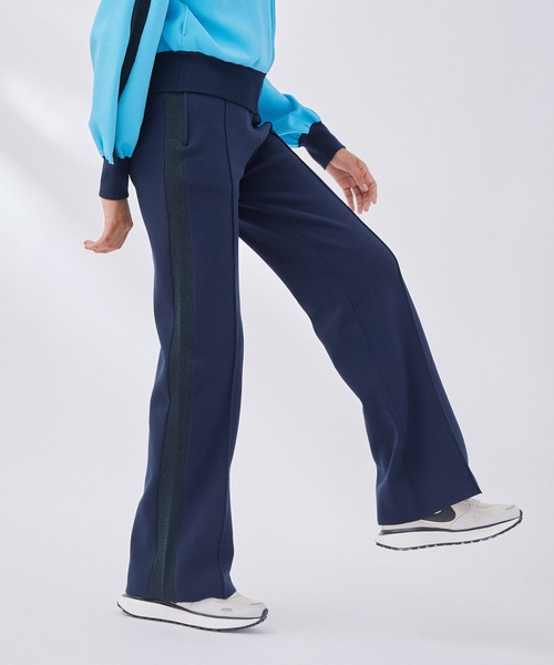 NERGY(ナージー)の「【UV&撥水】ニットトラックパンツ(その他パンツ・レディース・ブラウン/ネイビー/ブラック・S/M)」の1枚目の写真