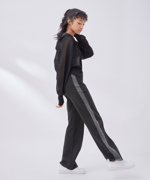 NERGY(ナージー)の「【UV&撥水】ニットトラックパンツ(その他パンツ・レディース・ブラウン/ネイビー/ブラック・S/M)」の9枚目の写真