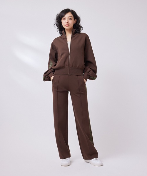 NERGY(ナージー)の「【UV&撥水】ニットトラックパンツ(その他パンツ・レディース・ブラウン/ネイビー/ブラック・S/M)」の8枚目の写真