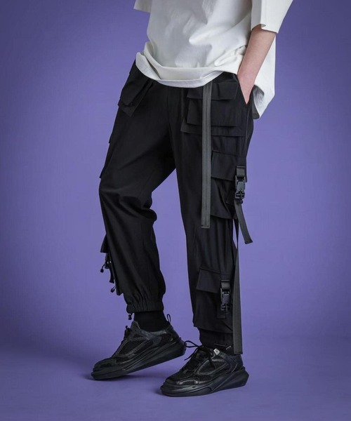 DANKE SCHON（ダンケシェーン）の「DankeSchon/ダンケシェーン/撥水SN POCKET CARGO（カーゴパンツ・レディース・ブラック・L/M）」の13枚目の写真