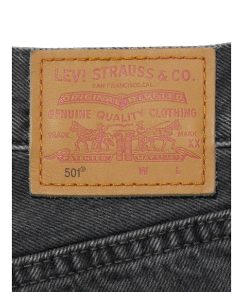 Levi's（リーバイス）の「Levi's/リーバイス 501(R) ジーンズ ブラック RADICAL RELIC（デニムパンツ・レディース・ブラック・28inch/27inch/24inch/23inch/26inch/25inch）」の9枚目の写真