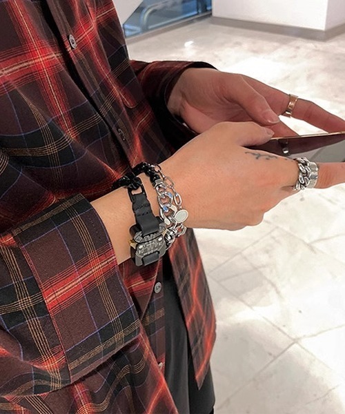 Ressaca（レサーカ）の「ビーズ/チェーンブレスレット ユニセックス（ブレスレット・メンズ・ブラック・FREE）」の12枚目の写真