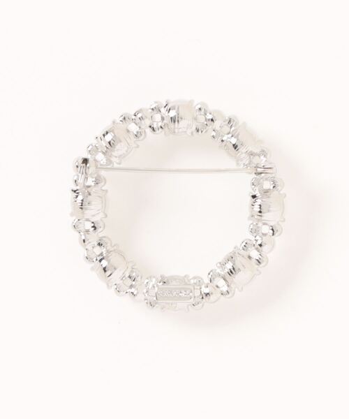 CELFORD（セルフォード）の「パール×ビジューサークルブローチ（ブローチ/コサージュ・レディース・シルバー・FREE）」の7枚目の写真