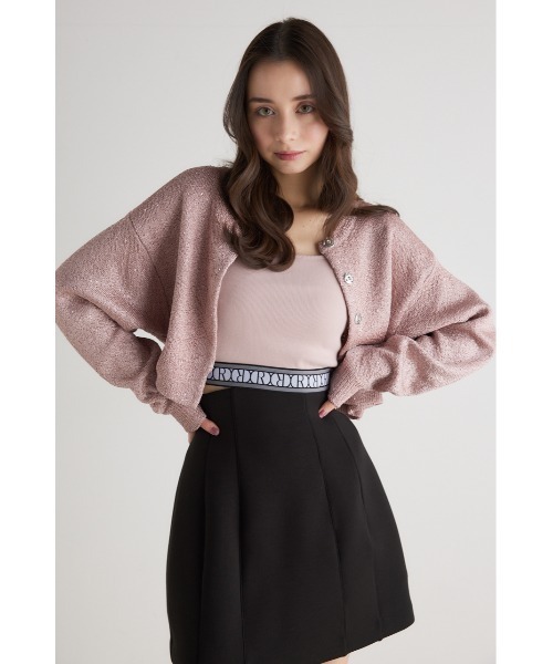 rienda(リエンダ)の「ゴムデザインノースリーブカットトップス 春服(タンクトップ・レディース・アイボリー/ブラック/ピンク・FREE)」の15枚目の写真