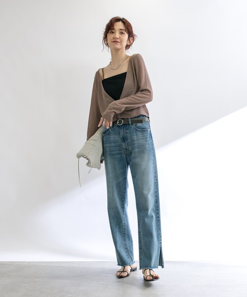 RIVE DROITE(リヴドロワ)の「ポインテッドフラットミュール(サンダル・レディース・ブラック・23.5/24.5)」の20枚目の写真