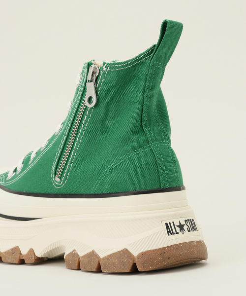 コンバース厚底 CONVERSE コンバース メンズ スニーカー ジップ 黒 厚底 ALL