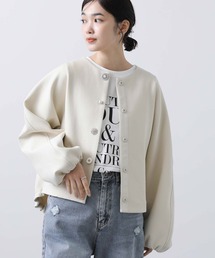 ダンボールビジュー釦ジャケット