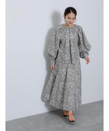 Te chichi | 【Atelier Bloom】フラワープリントフレアースカート（セットアップ可)(スカート)