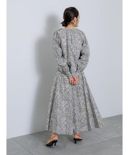 Te chichi（テチチ）の「【Atelier Bloom】フラワープリントフレアースカート（セットアップ可)（スカート・レディース・ブラック・F）」の9枚目の写真