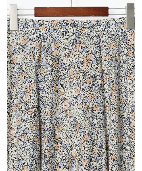 Te chichi（テチチ）の「【Atelier Bloom】フラワープリントフレアースカート（セットアップ可)（スカート・レディース・ブラック・F）」の12枚目の写真