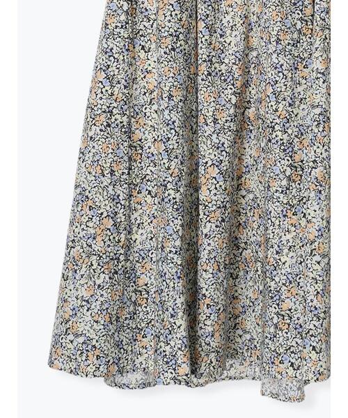 Te chichi（テチチ）の「【Atelier Bloom】フラワープリントフレアースカート（セットアップ可)（スカート・レディース・ブラック・F）」の14枚目の写真