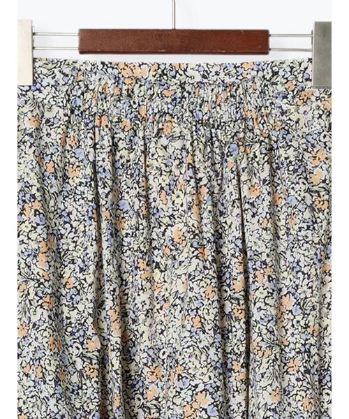 Te chichi（テチチ）の「【Atelier Bloom】フラワープリントフレアースカート（セットアップ可)（スカート・レディース・ブラック・F）」の15枚目の写真