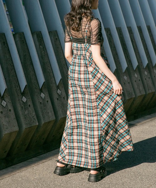 【KBF】スイッチングマキシキャミワンピース KBF｜スイッチングマキシキャミワンピース | Rakuten Fashion