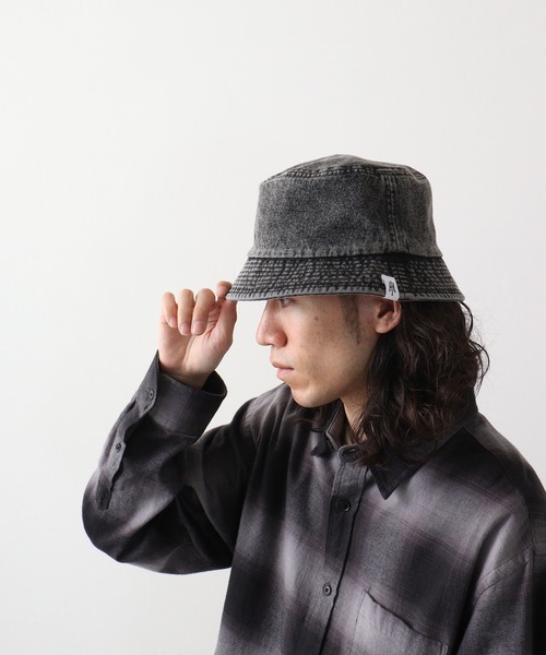 セール】ケミカルウォッシュ バケットハット（ハット）｜Sense