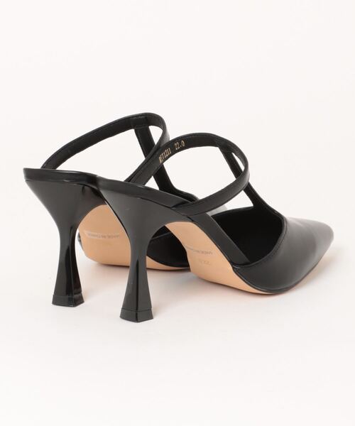 R&E（アールアンドイー）の「【24SS新作】【R&E】Tストラップカットミュールパンプス（パンプス・レディース・シルバー/アイボリー/ブラック/ピンクベージュ・22.5cm/23cm/23.5cm/24cm/24.5cm/22cm）」の15枚目の写真