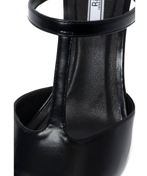 R&E（アールアンドイー）の「【24SS新作】【R&E】Tストラップカットミュールパンプス（パンプス・レディース・シルバー/アイボリー/ブラック/ピンクベージュ・22.5cm/23cm/23.5cm/24cm/24.5cm/22cm）」の13枚目の写真