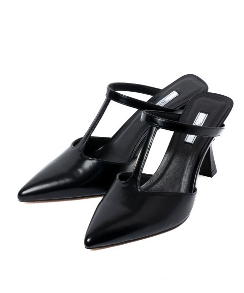 R&E（アールアンドイー）の「【24SS新作】【R&E】Tストラップカットミュールパンプス（パンプス・レディース・シルバー/アイボリー/ブラック/ピンクベージュ・22.5cm/23cm/23.5cm/24cm/24.5cm/22cm）」の19枚目の写真