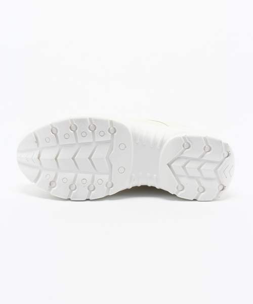 WEGO（ウィゴー）の「WEGO/厚底スニーカー（スニーカー・レディース・ブラック/ホワイト/ピンク・LARGE/MEDIUM）」の11枚目の写真