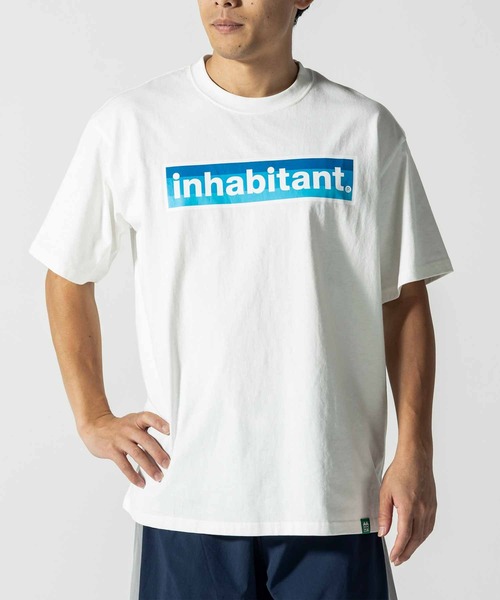 INHABITANT(インハビタント)の「inhabitant(インハビタント)Logo T-shirts/ブルーロゴプリントTシャツ/サーフィン/レジャー/スケートボード(Tシャツ/カットソー・メンズ・ピンク/ブラック/グリーン/ホワイト・L/M)」の18枚目の写真