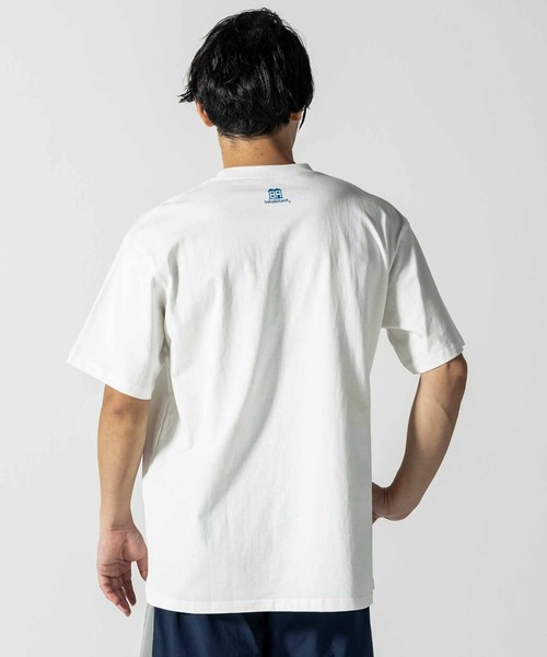 INHABITANT(インハビタント)の「inhabitant(インハビタント)Logo T-shirts/ブルーロゴプリントTシャツ/サーフィン/レジャー/スケートボード(Tシャツ/カットソー・メンズ・ピンク/ブラック/グリーン/ホワイト・L/M)」の17枚目の写真