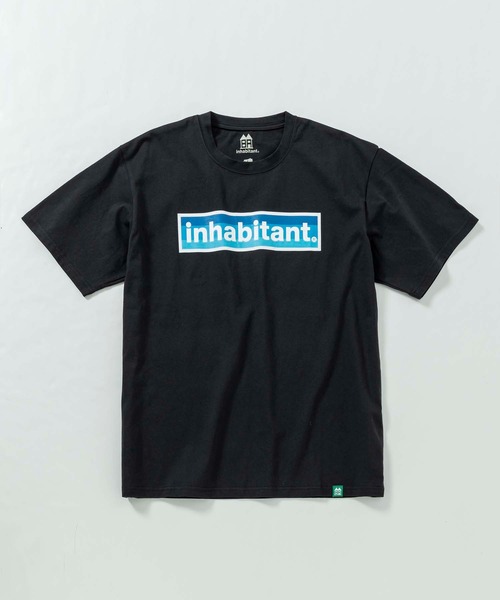 INHABITANT(インハビタント)の「inhabitant(インハビタント)Logo T-shirts/ブルーロゴプリントTシャツ/サーフィン/レジャー/スケートボード(Tシャツ/カットソー・メンズ・ピンク/ブラック/グリーン/ホワイト・L/M)」の16枚目の写真