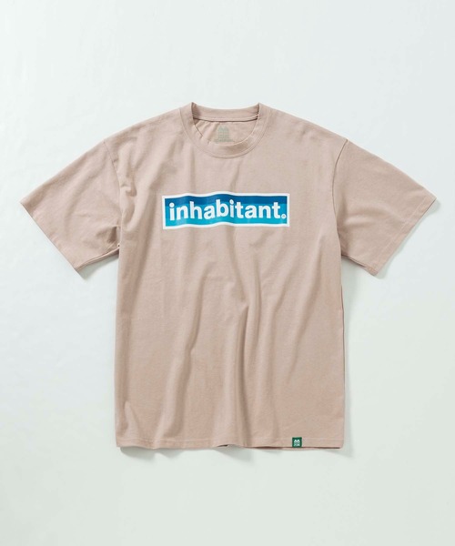 INHABITANT(インハビタント)の「inhabitant(インハビタント)Logo T-shirts/ブルーロゴプリントTシャツ/サーフィン/レジャー/スケートボード(Tシャツ/カットソー・メンズ・ピンク/ブラック/グリーン/ホワイト・L/M)」の12枚目の写真