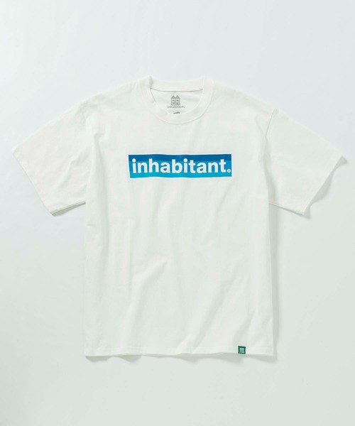 INHABITANT(インハビタント)の「inhabitant(インハビタント)Logo T-shirts/ブルーロゴプリントTシャツ/サーフィン/レジャー/スケートボード(Tシャツ/カットソー・メンズ・ピンク/ブラック/グリーン/ホワイト・L/M)」の10枚目の写真