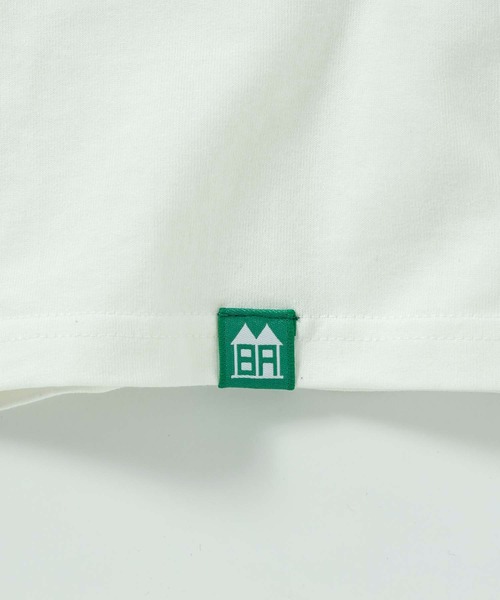 INHABITANT(インハビタント)の「inhabitant(インハビタント)Logo T-shirts/ブルーロゴプリントTシャツ/サーフィン/レジャー/スケートボード(Tシャツ/カットソー・メンズ・ピンク/ブラック/グリーン/ホワイト・L/M)」の7枚目の写真