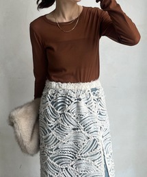 DouDou | コットンシアーTEE(Tシャツ/カットソー)