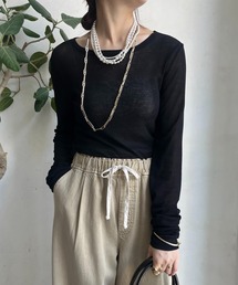 DouDou | コットンシアーTEE(Tシャツ/カットソー)